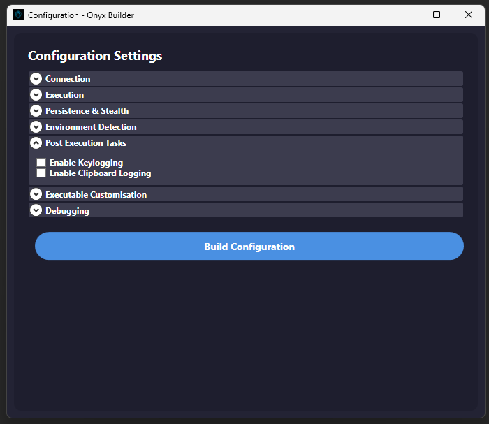 Post Execution Screenshot